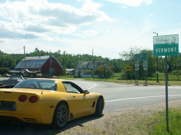 Vermont state line — State #46