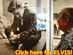 Ray & All50 at the Elvis exhibit at the Grammy Museum